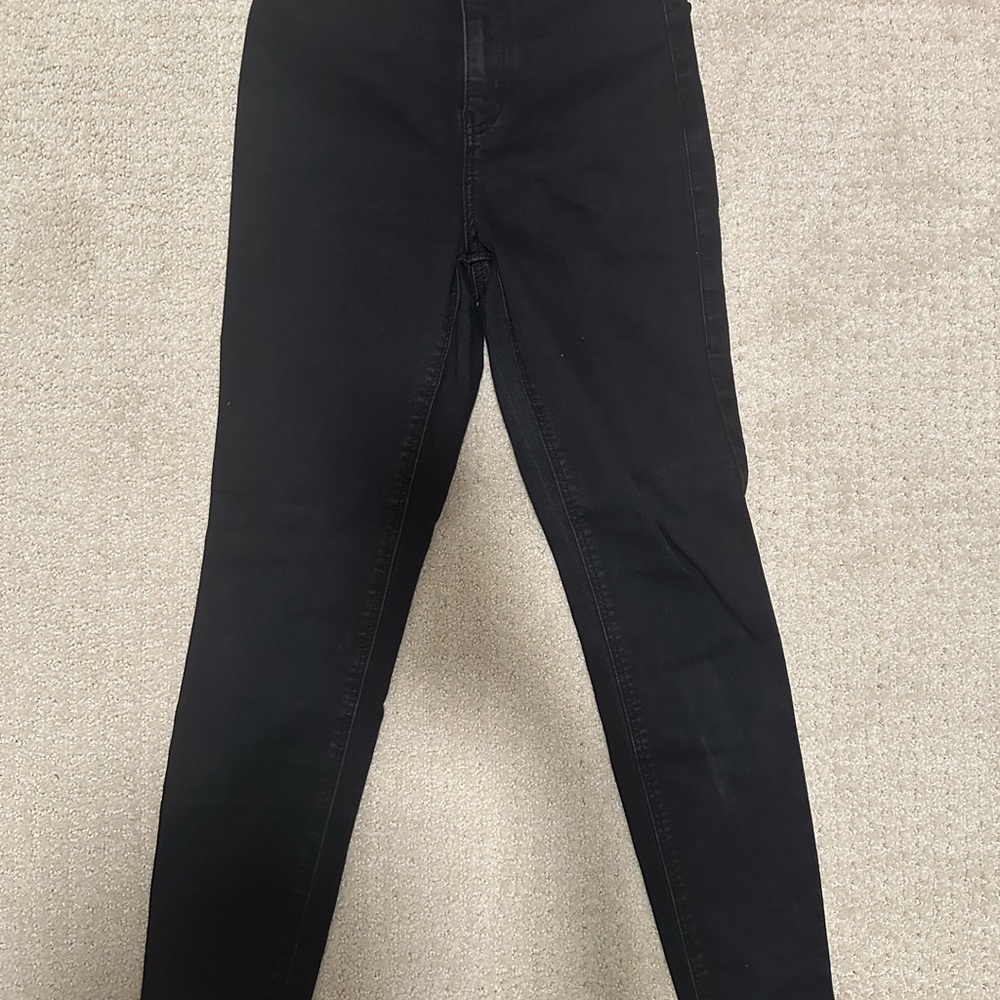 Topshop Black Skinny Jeans